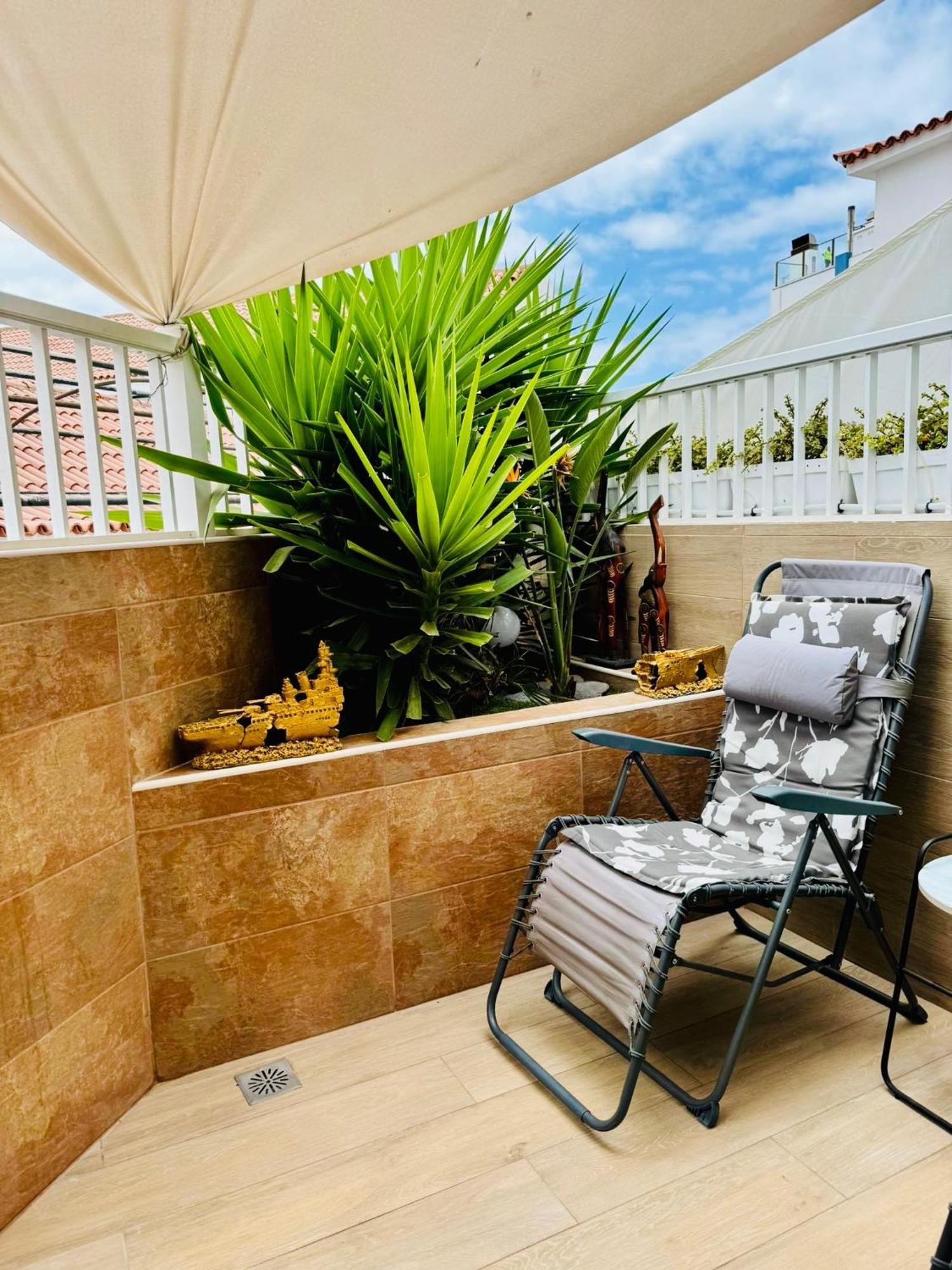 Apartment With Terrace And Pool, Los Cristianos Лос-Крістіанос Екстер'єр фото